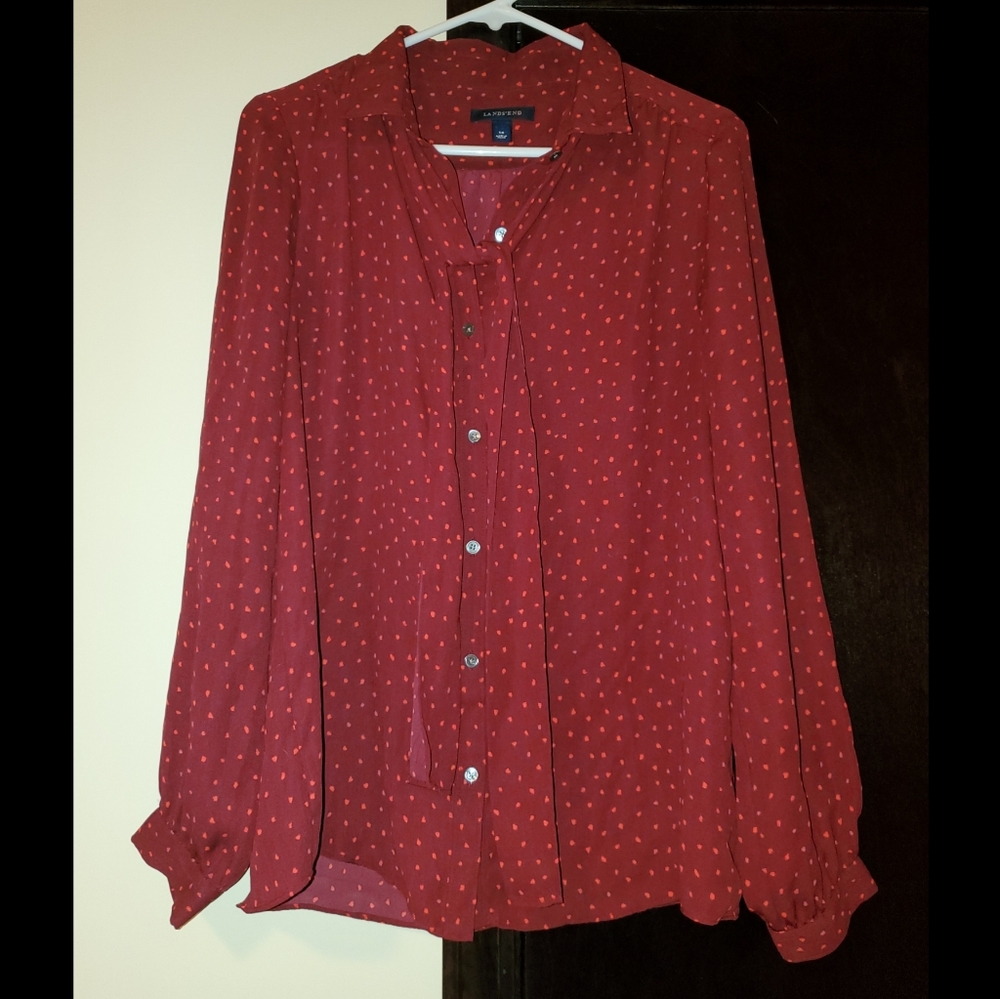 Land's End button down shirt